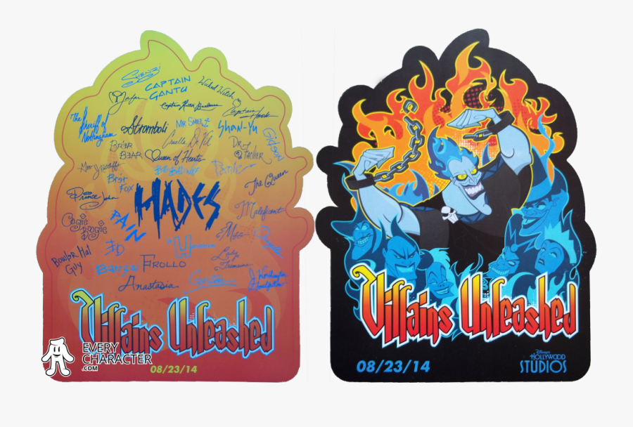 Villains Unleashed, Transparent Clipart