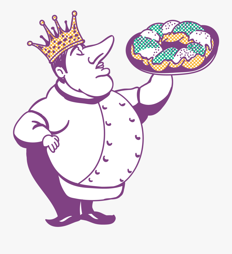 King Cake Transparent Clipart, Transparent Clipart