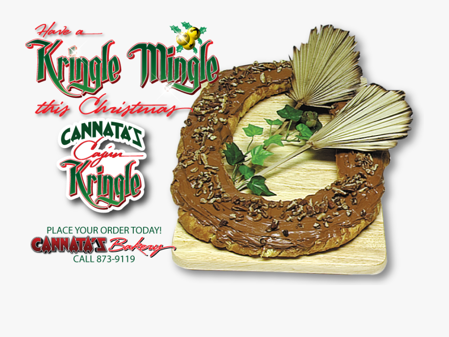Kringle-mingle - Baked Goods, Transparent Clipart