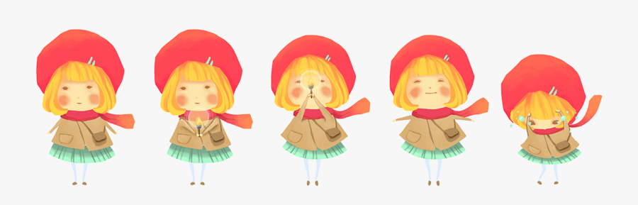 Little Match Girl Png, Transparent Clipart