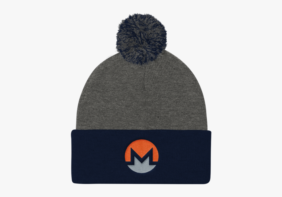 Clip Art Pom Monero Apparel Hat - Vegan Beanie, Transparent Clipart