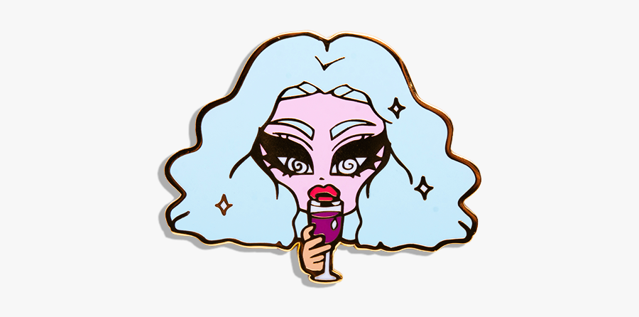 Merlot Pin, Transparent Clipart