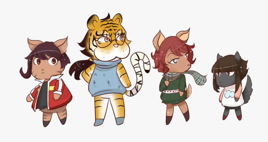 Gossip Girls - Cartoon, Transparent Clipart