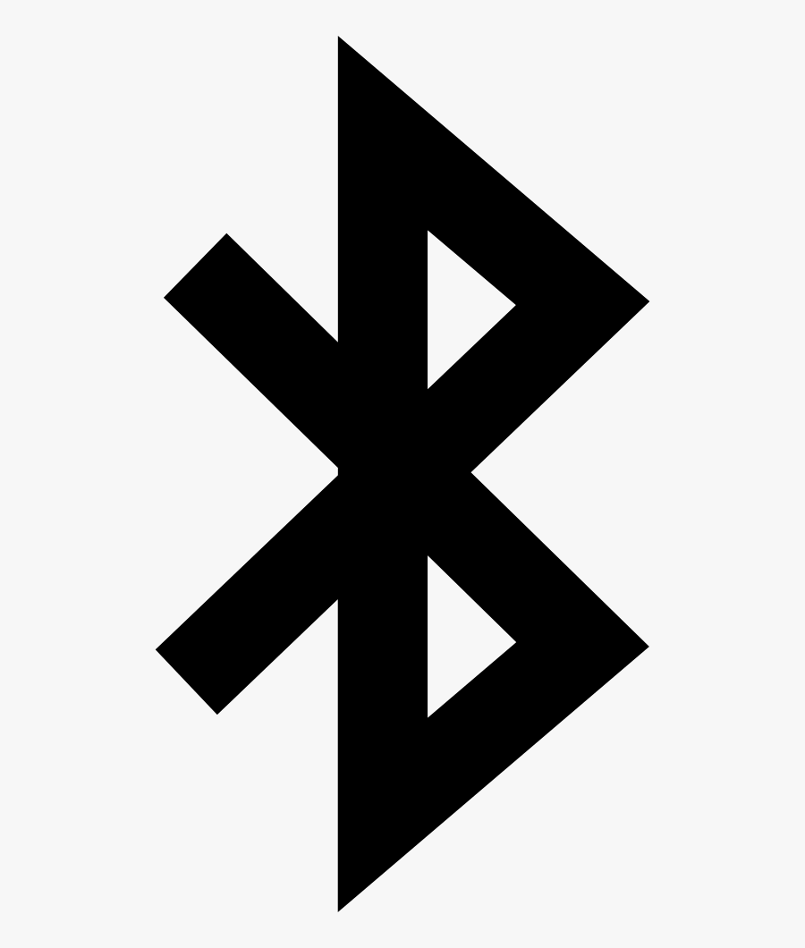 Bluetooth White Png, Transparent Clipart