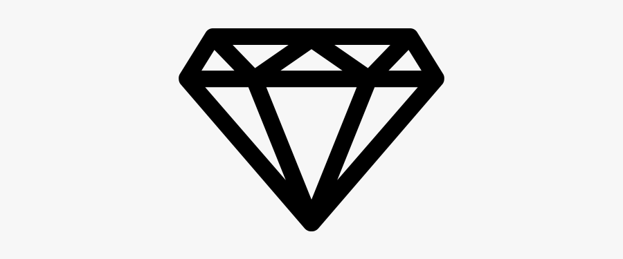 Diamond Icon Noun Project, Transparent Clipart