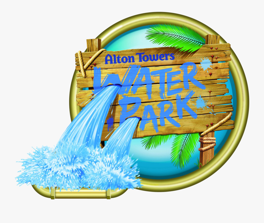 Alton Towers Waterpark Logo, Transparent Clipart