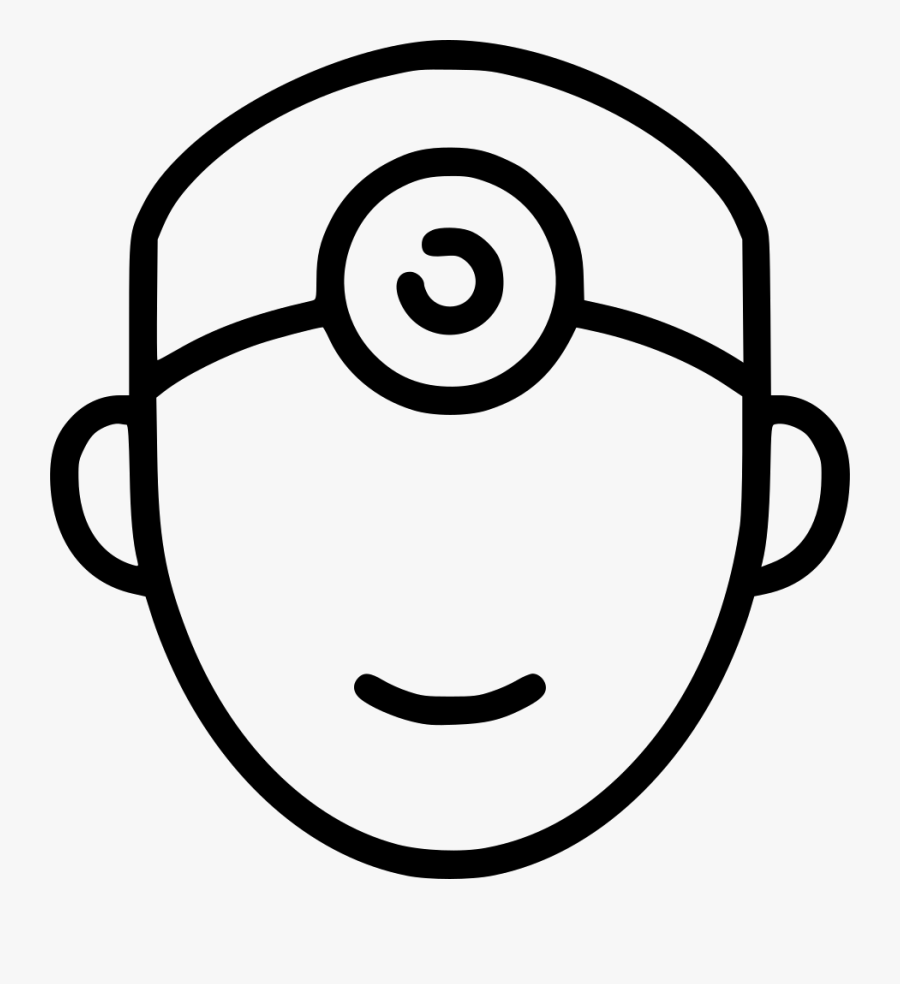 Doctor Surgeon Nurse Hospital Medicine Svg Png Icon - Outline Of A Student, Transparent Clipart