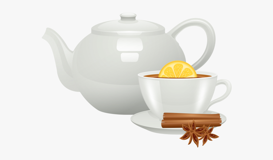Tea Cup With Tea Pot Png Image Free Download Searchpng - Teapot, Transparent Clipart