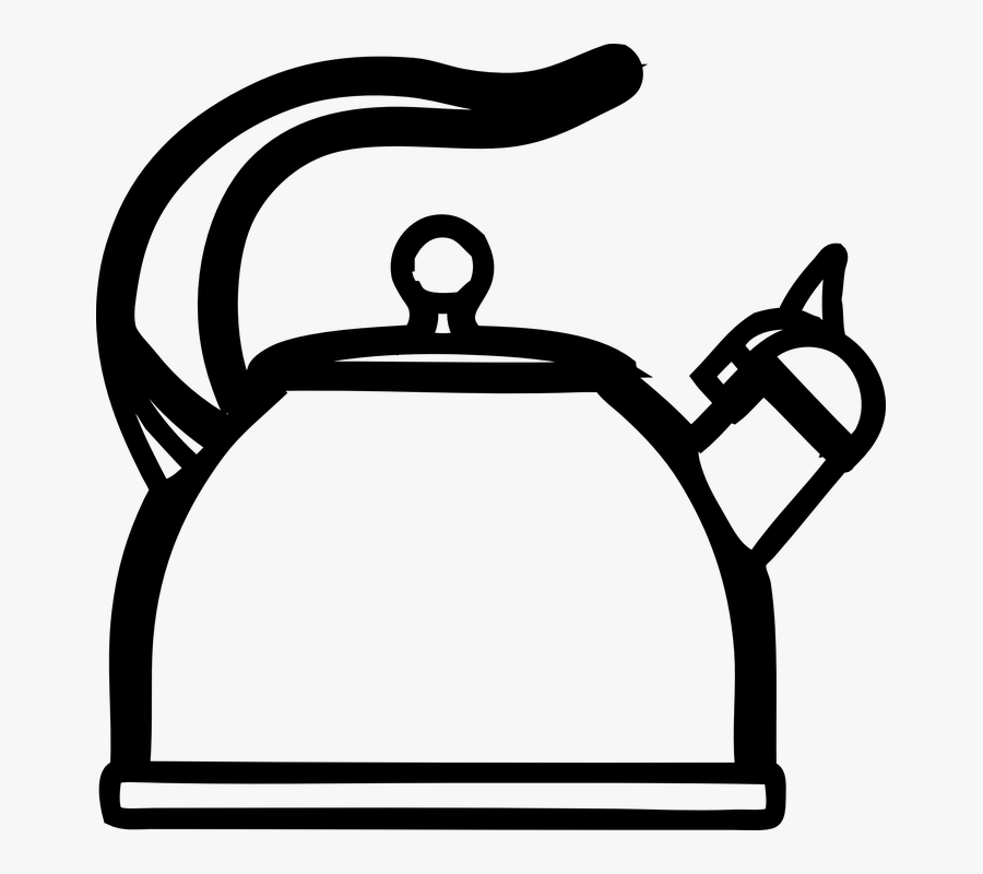 Kettle Drawing, Transparent Clipart