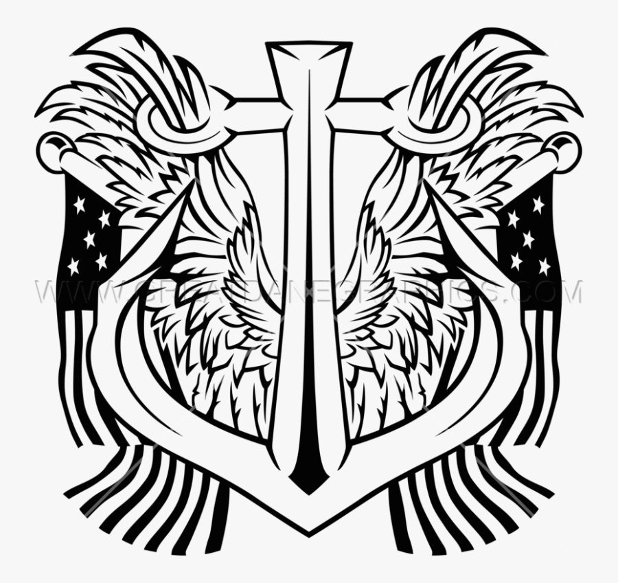 Tilt Navy Anchor Clip Art At Clker - Navy Anchor Art, Transparent Clipart