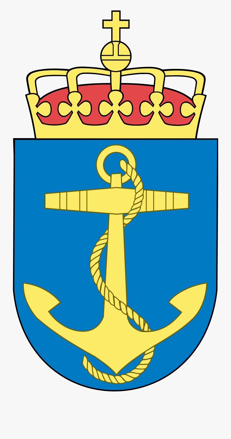 Clip Art Freeuse Navy Svg Coat - Royal Norwegian Naval Academy, Transparent Clipart