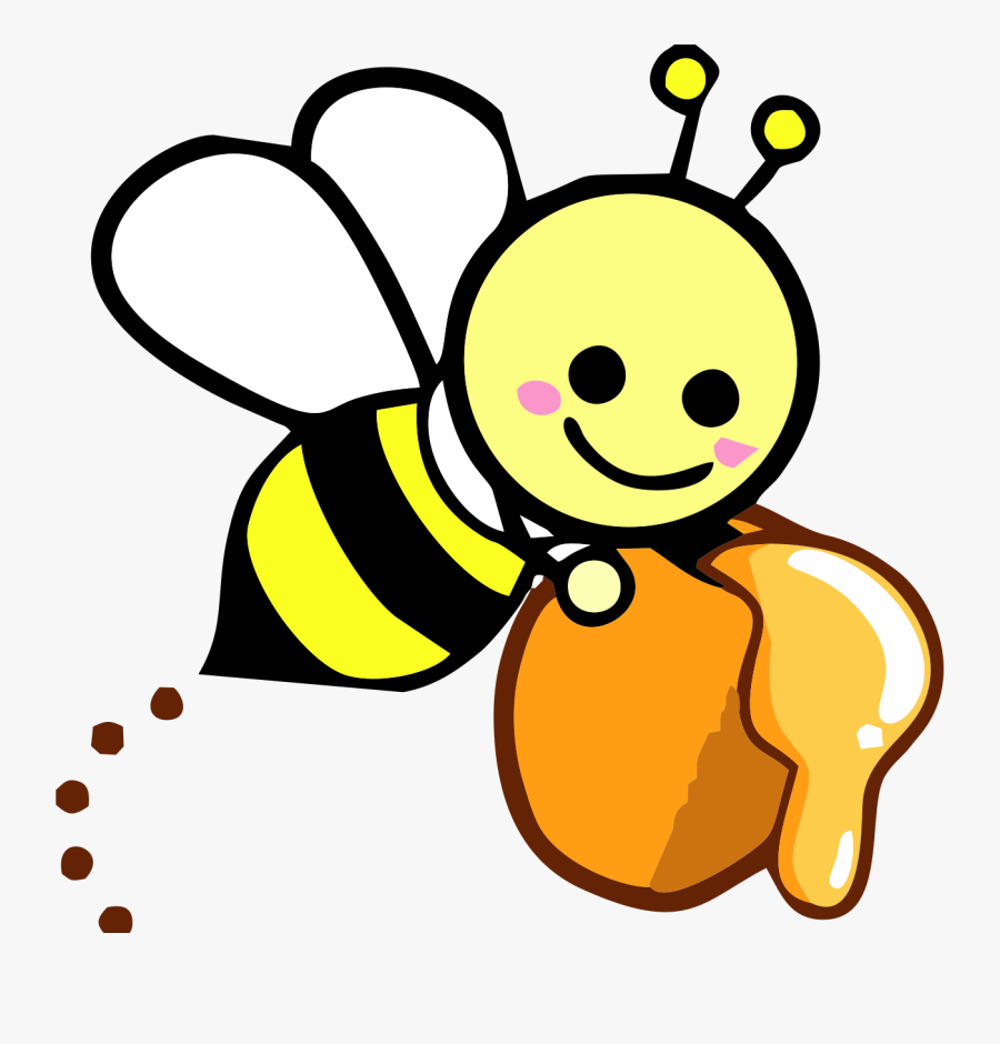 Bee Clip Art Lebah - Lebah Png, Transparent Clipart