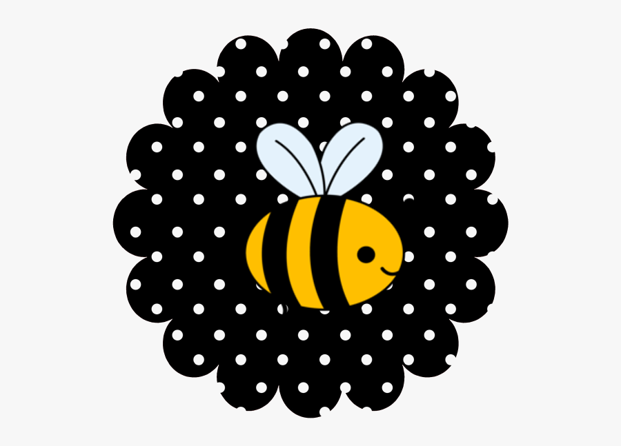 Circle Clipart Bee - Clip Art Bumble Bees, Transparent Clipart