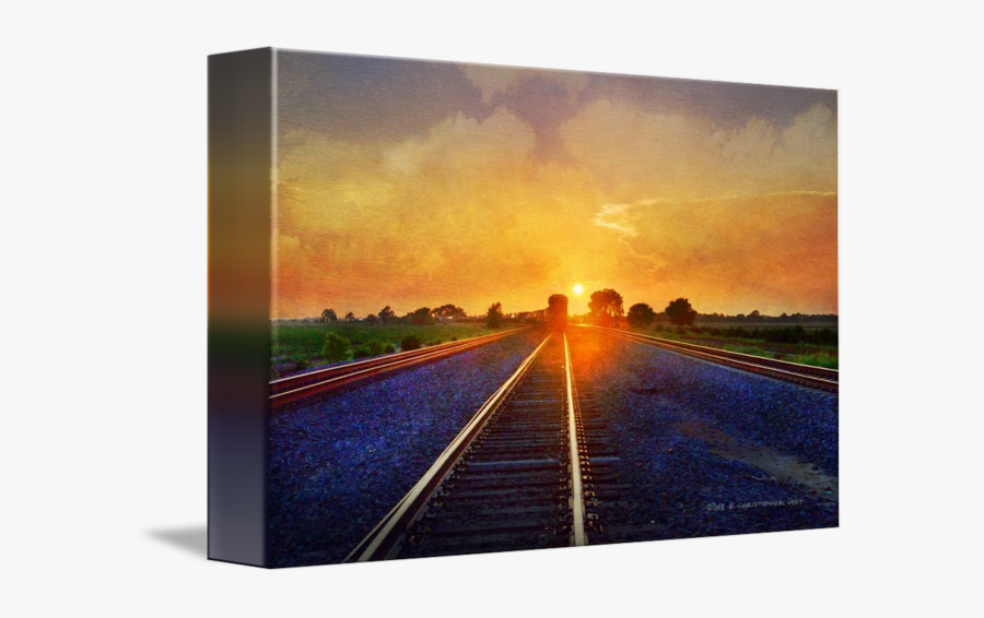 Drawing Sunset Sunrise - Painting, Transparent Clipart