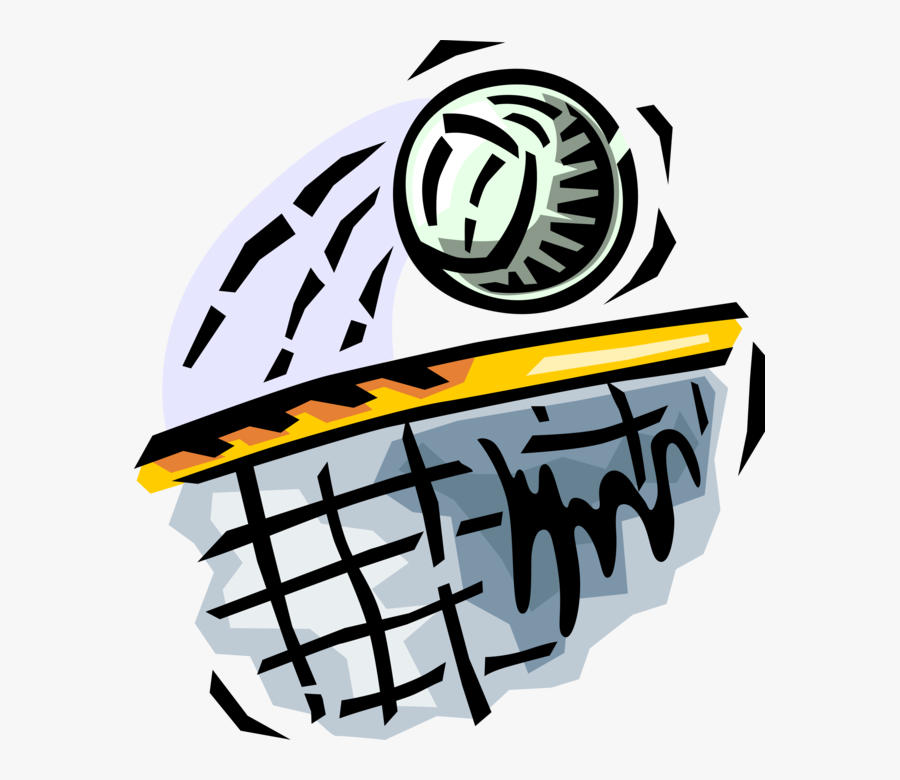 Vector Illustration Of Sport Of Beach Volleyball Ball, Transparent Clipart