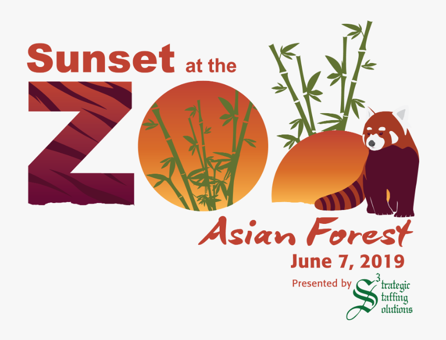 Sunset At The Zoo - Strategic Staffing Solutions, Transparent Clipart