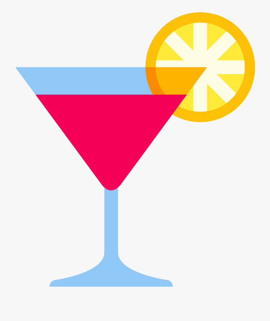 This Is An Icon For A Cocktail - Cocktail Icon Png, Transparent Clipart
