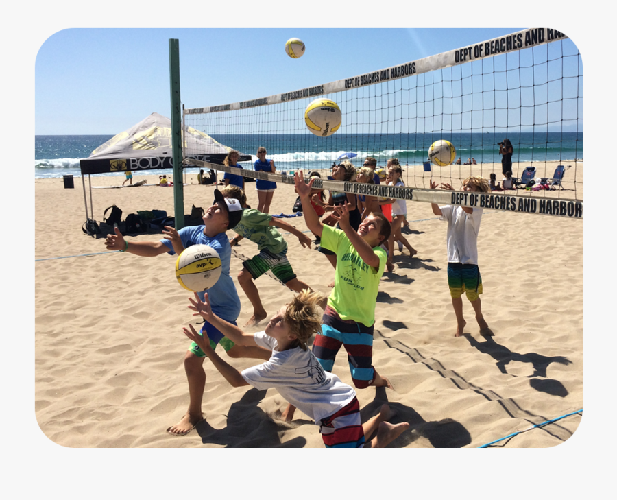 Beach Volleyball, Transparent Clipart