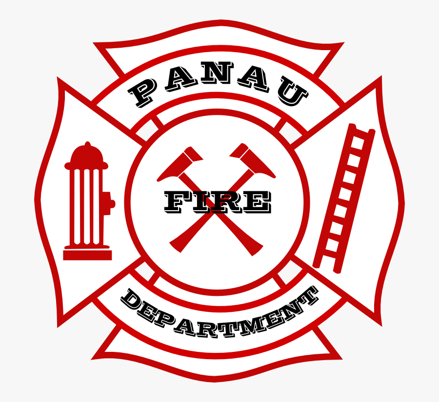 Volunteer Fire Department Logo, Transparent Clipart