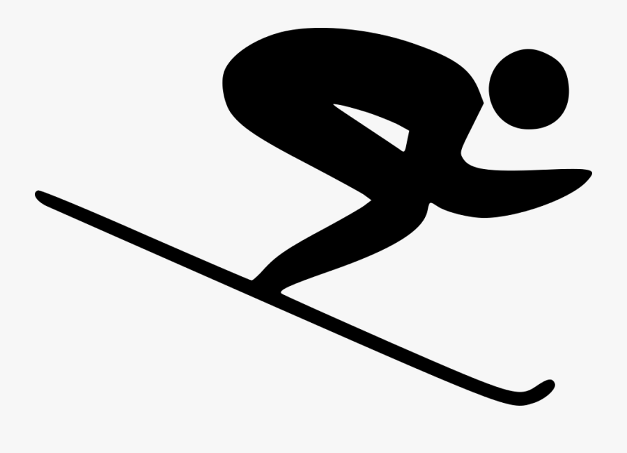 Skiing, Transparent Clipart