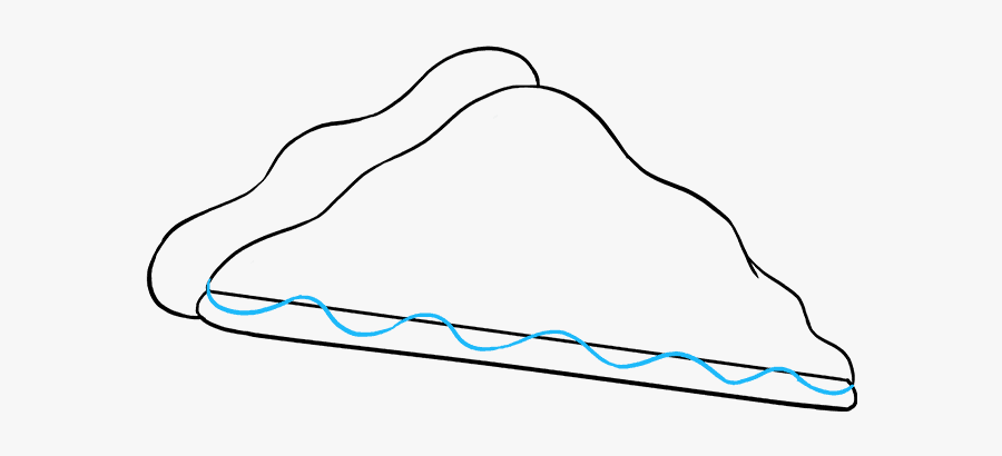 How To Draw Pizza - Draw A Pizza, Transparent Clipart