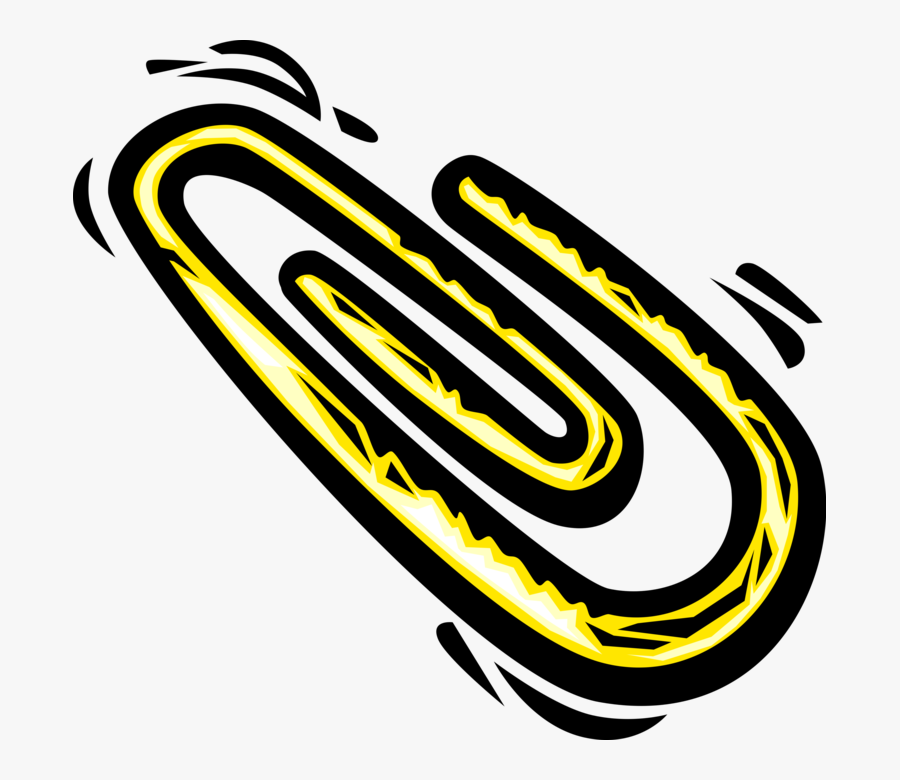 Paperclip Clipart Office Supply, Transparent Clipart