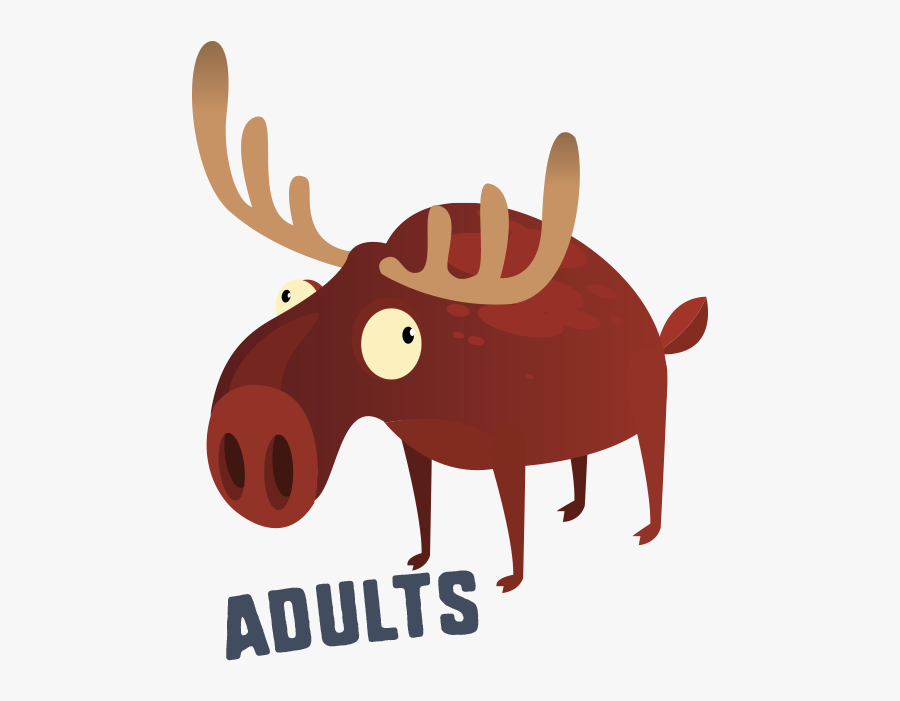 Cute Cartoon Forest Animals, Transparent Clipart