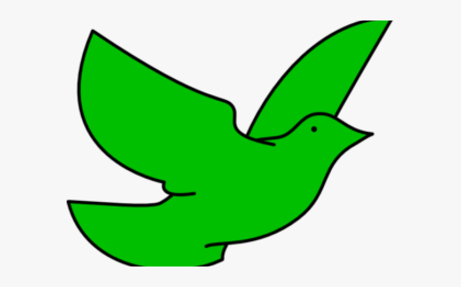 Dove Clipart Leaf Clip Art - Clip Art Of Dove In Png, Transparent Clipart