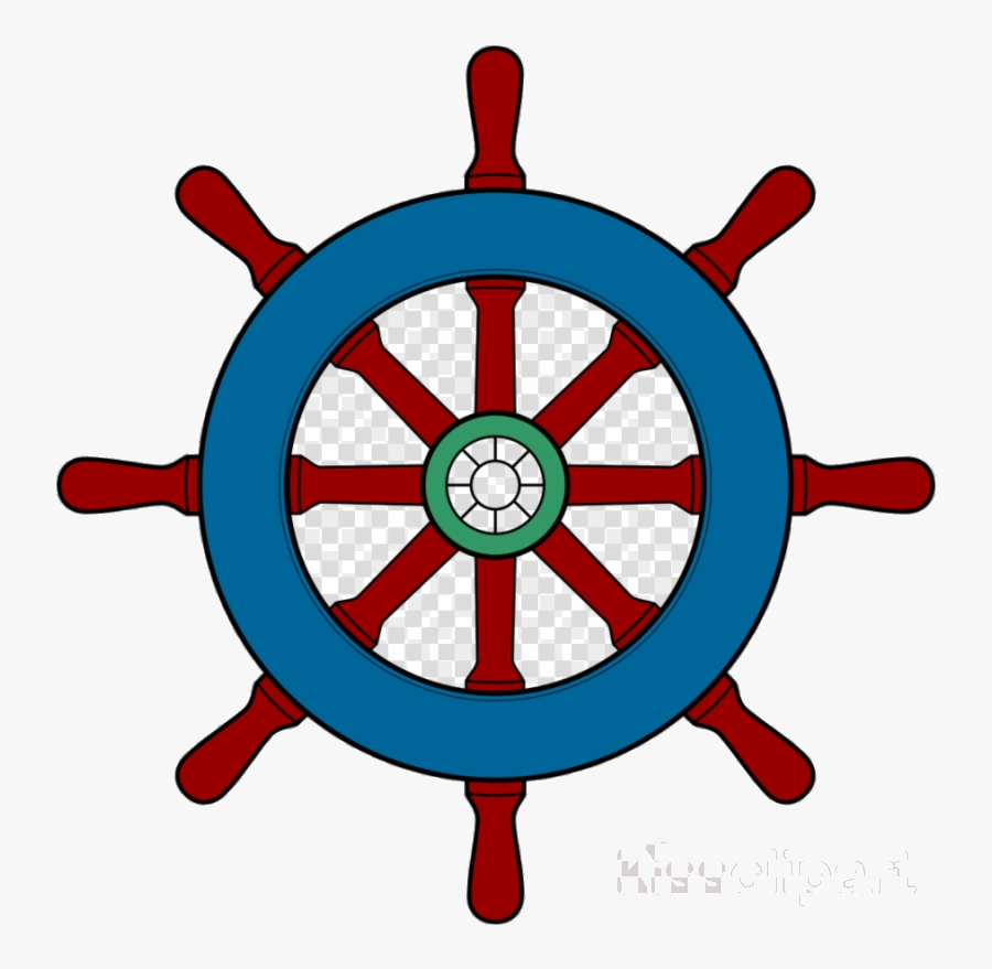 Ship Wheel Boat Clipart Ships Clip Art Transparent - Ship Steering Wheel Clipart, Transparent Clipart