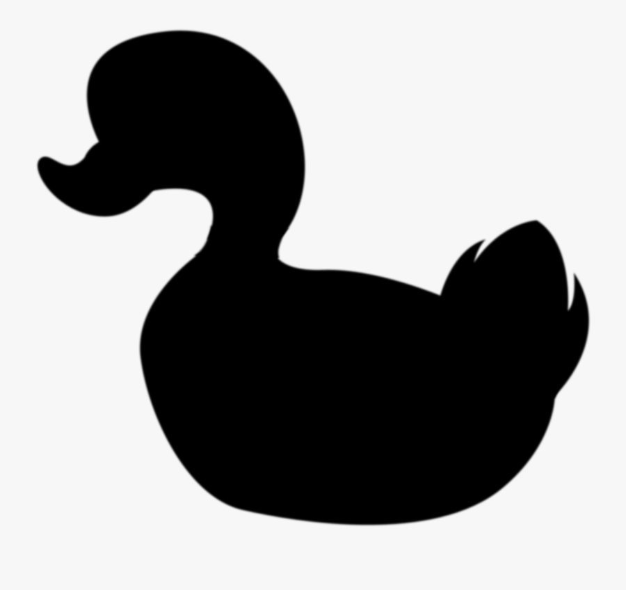 Duck Clip Art Beak Silhouette Water Bird - Duck, Transparent Clipart
