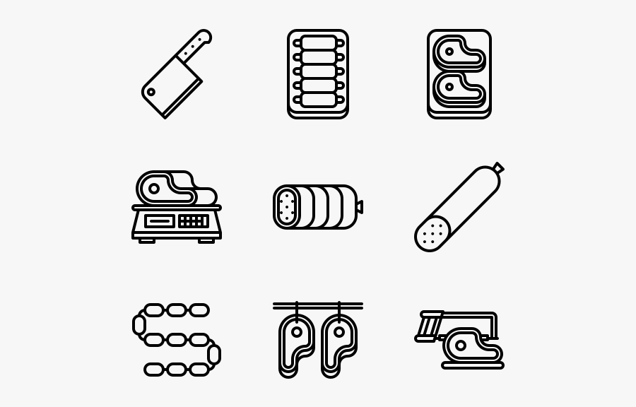 Butcher - Construction Vector Logo Png, Transparent Clipart