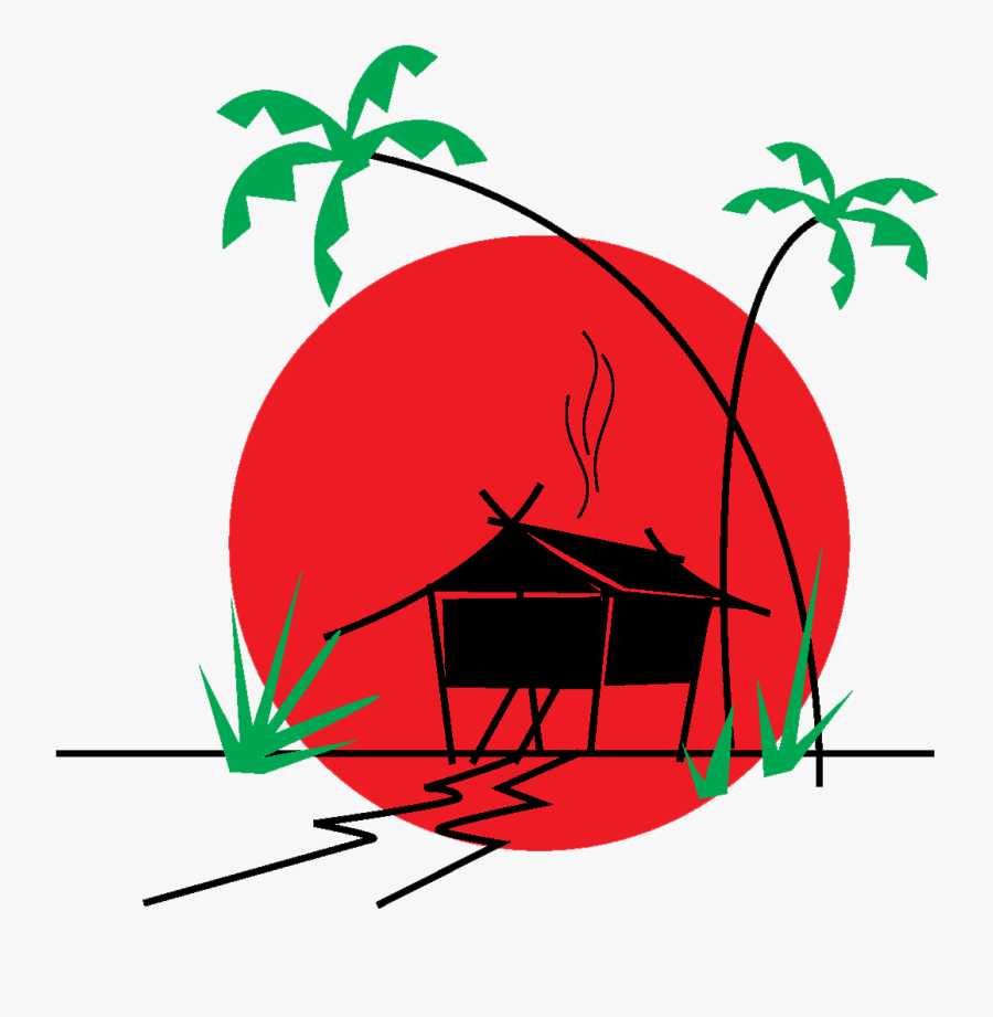 Malay Restaurant Hut, Transparent Clipart