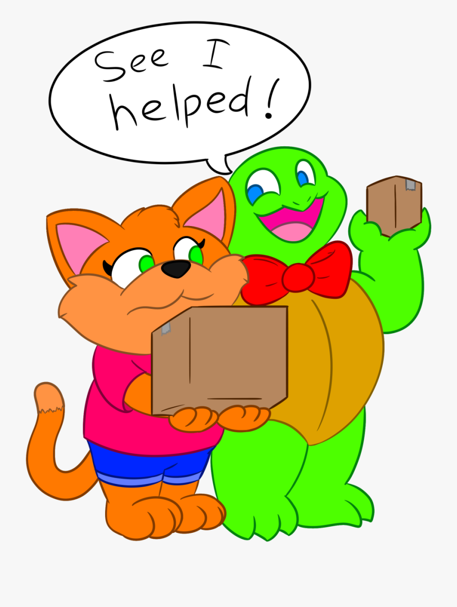 Helping Hand - Cartoon, Transparent Clipart