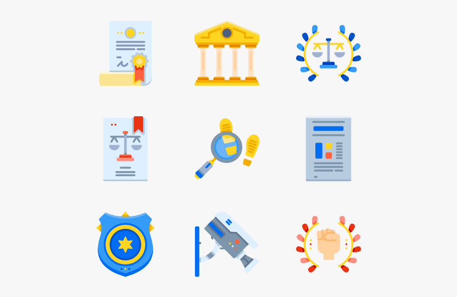 Law And Justice, Transparent Clipart