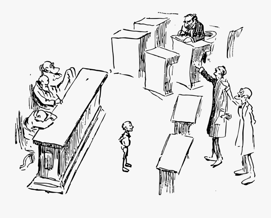 Black And White Rose Png - Draw A Jury Trial, Transparent Clipart