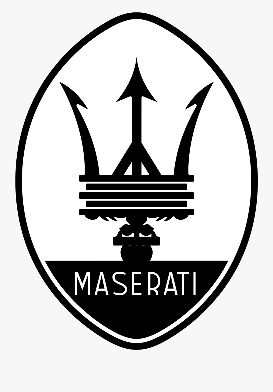 Maserati Car Logo Png Clipart , Png Download - Logo Maserati Vettoriale, Transparent Clipart