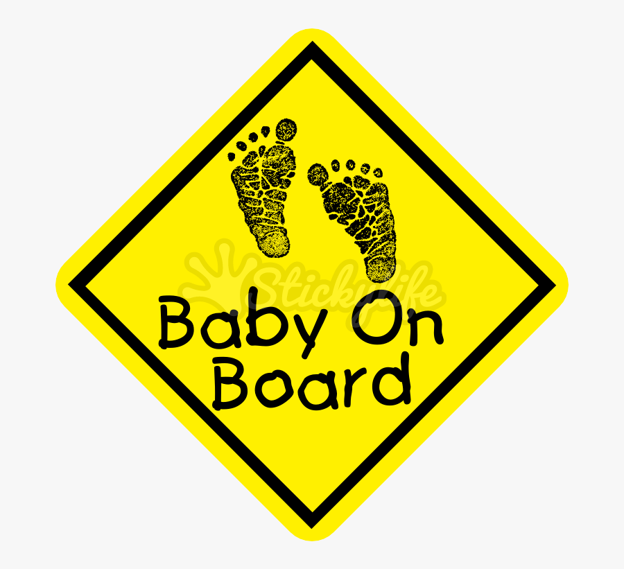 Baby On Board Static Cling - Page Under Construction Icon, Transparent Clipart