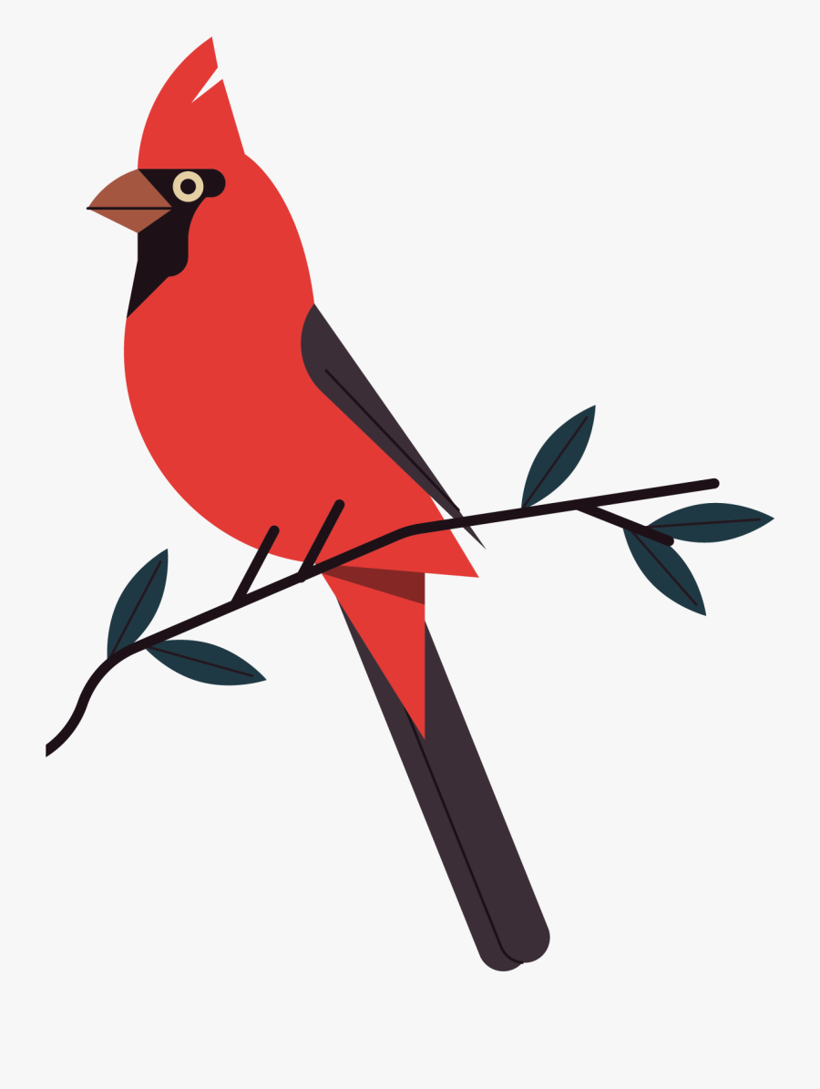 Northern Cardinal, Transparent Clipart