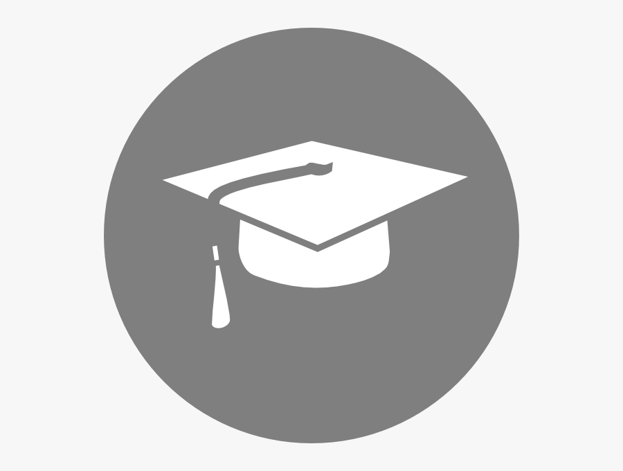 Gray Mortar Board Svg Clip Arts - Email Logo Dark Gray, Transparent Clipart