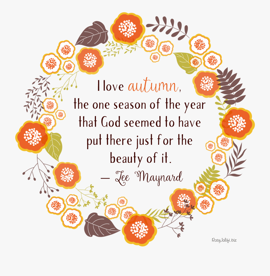 Fall-wreath - Illustration, Transparent Clipart