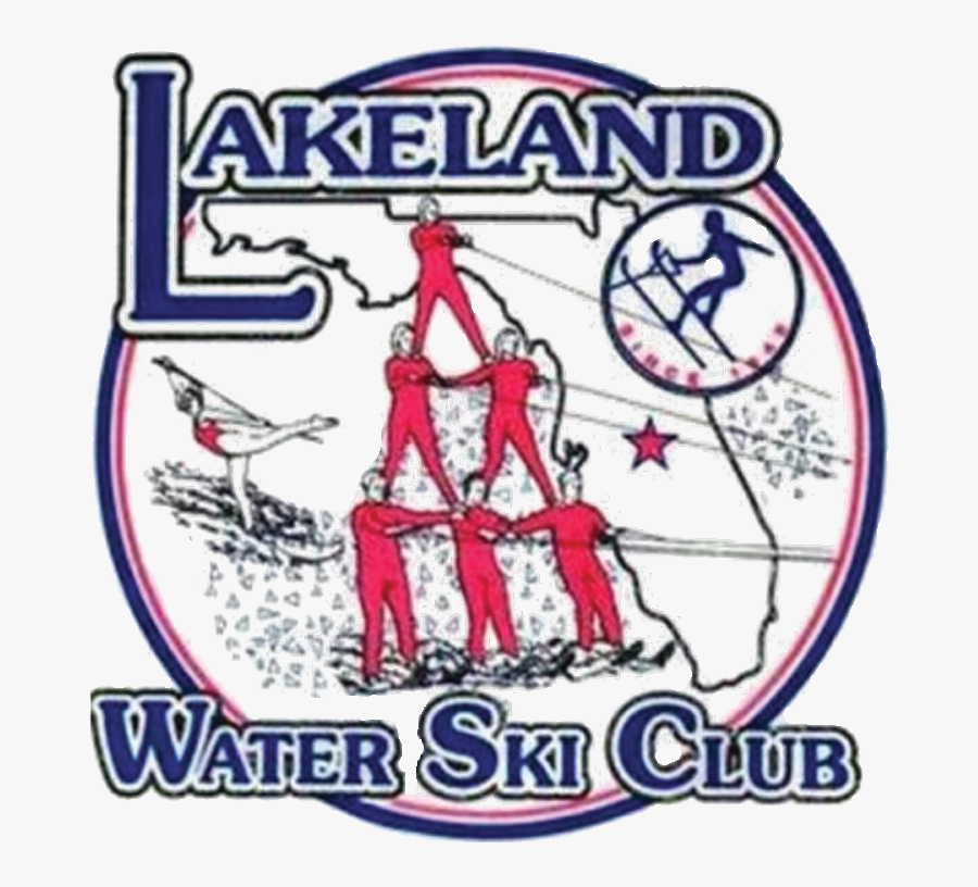 Lakeland Water Ski Club Show Ski Team Show @ Lake Hollingsworth - Cartoon, Transparent Clipart