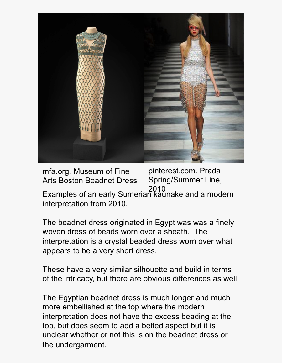 Egyptian Sheath Dress - Fashion Model, Transparent Clipart