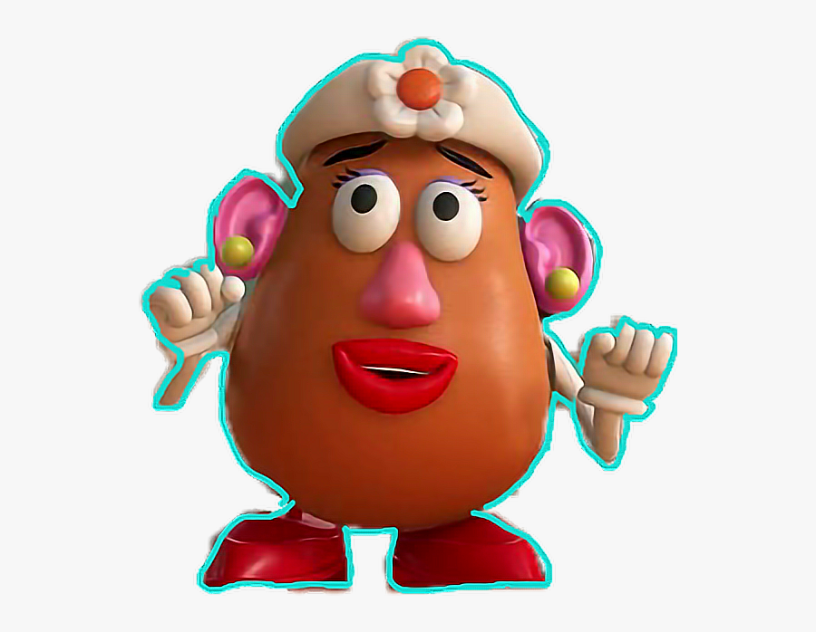 #mrs Potato Head #señora Cara De Papa#freetoedit - Señora Patata Toy Story, Transparent Clipart