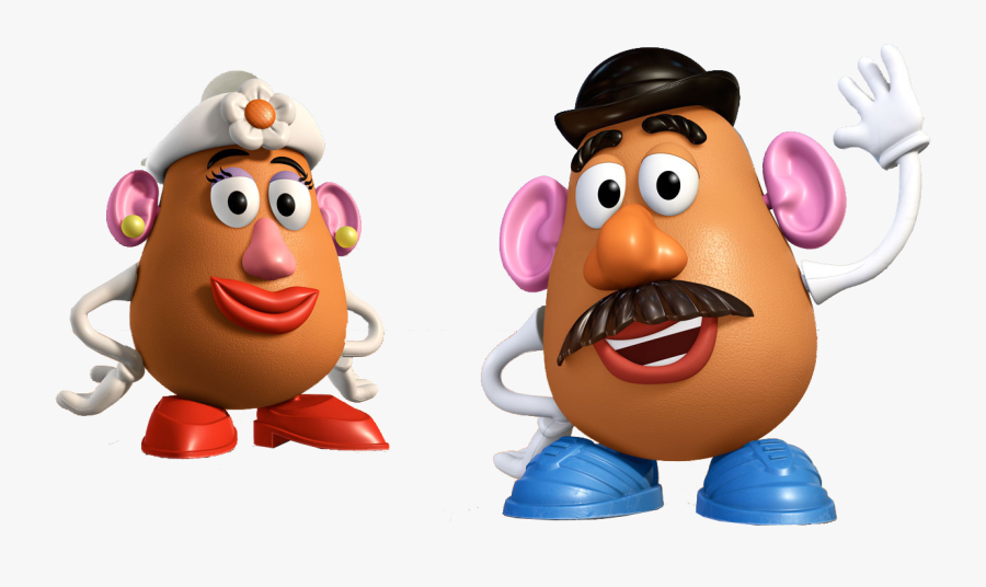 Clip Art Mr Potato Head Mrs - Transparent Toy Story Characters, Transparent Clipart