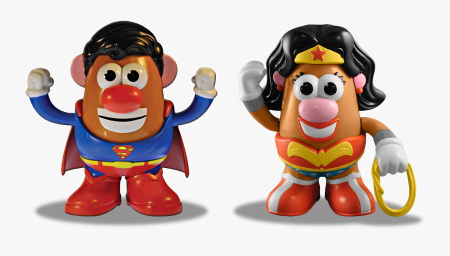 Wonder Woman Potato, Transparent Clipart