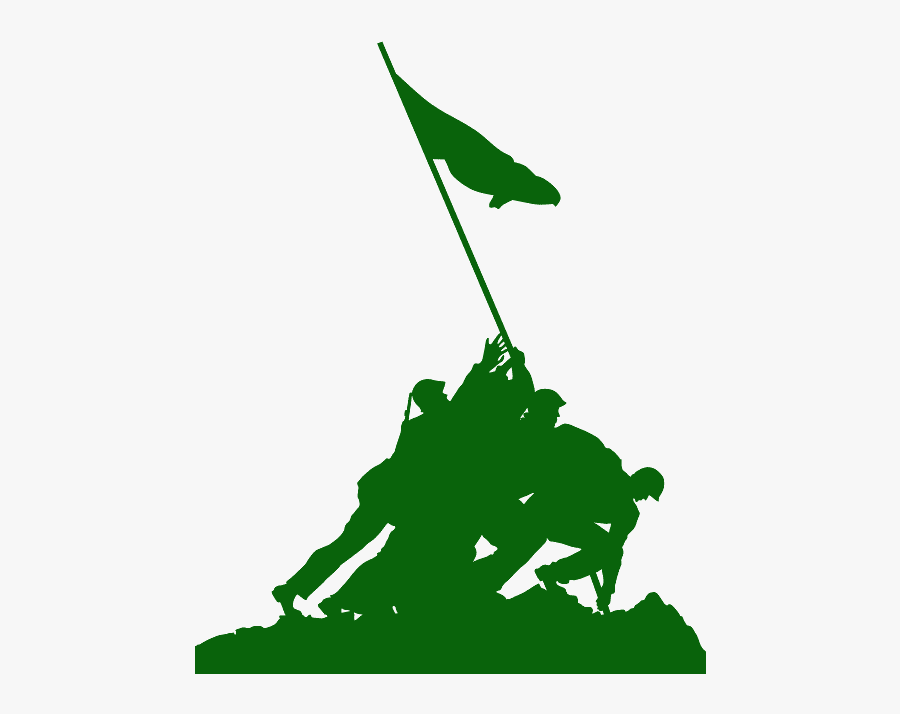 Iwo Jima Memorial Washington Dc Night, Transparent Clipart