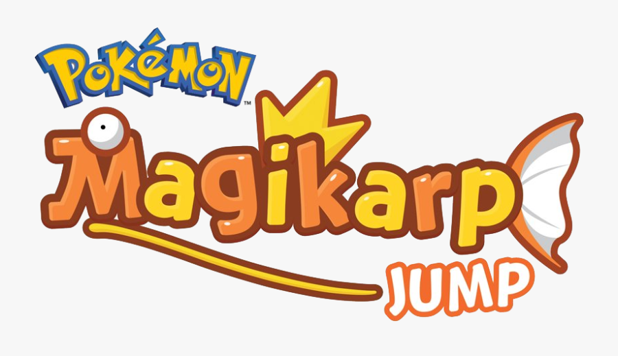 Transparent Bucket Filler Clipart - Pokemon Magikarp Jump Logo, Transparent Clipart
