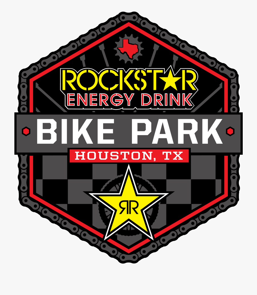 Rockstar Bike Park Logo, Transparent Clipart
