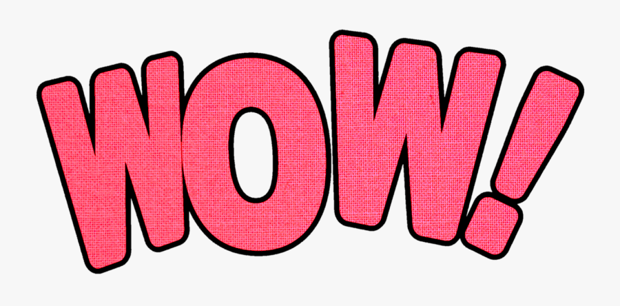 Transparent Background Wow Clipart, Transparent Clipart