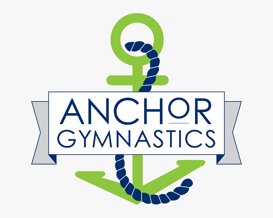 Anchor Gymnastics Logo, Transparent Clipart